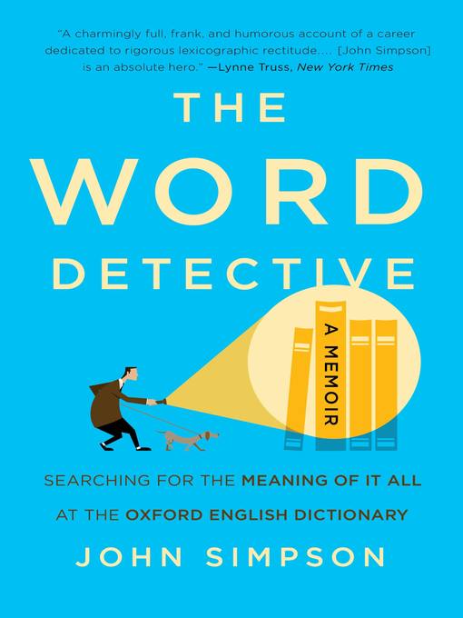 Title details for The Word Detective by John Simpson - Available